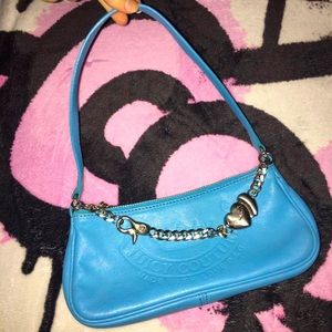 Juicy Couture blue shoulder bag!